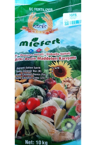KOLUKISA TARIM MİEFRET B-FE-ZN--10KĞ