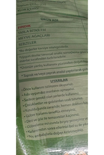 Natüre Gübre 25kg 5 Adet - 3