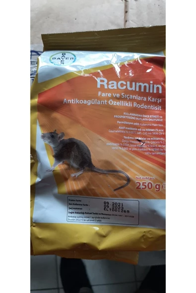 Fare Zehiri--racumin 250gr--5 Adet