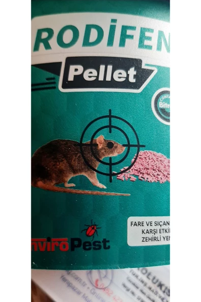 KOLUKISA TARIM RODİFEN PELLET FARE ZEHİRİ