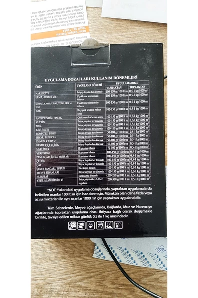 KOLUKISA TARIM MİKRO ELEMENT GÜBRESİ - Resim 4