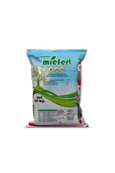 Miefert (bor-demir-çinko) Gübresi-10 Kg