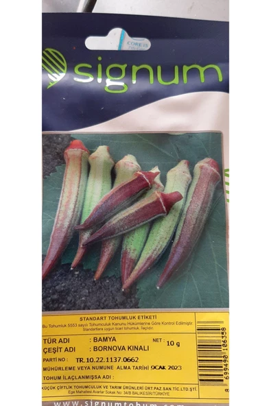 KOLUKISA TARIM BORNOVA KINALI BAMYA - Resim 2