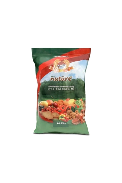 Mebor Nutüre Yavaş Salınımlı Bardak Gübresi 25 Kg