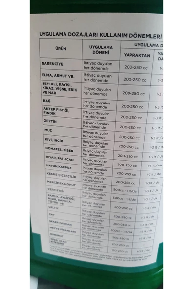 KOLUKISA TARIM HÜMİNEK SIVI ORGANİK MADDE--5LT - 3