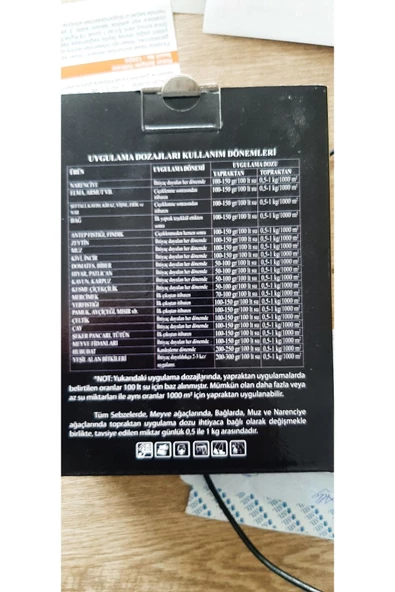 KOLUKISA TARIM MİKRO ELEMENT GÜBRESİ - Resim 3