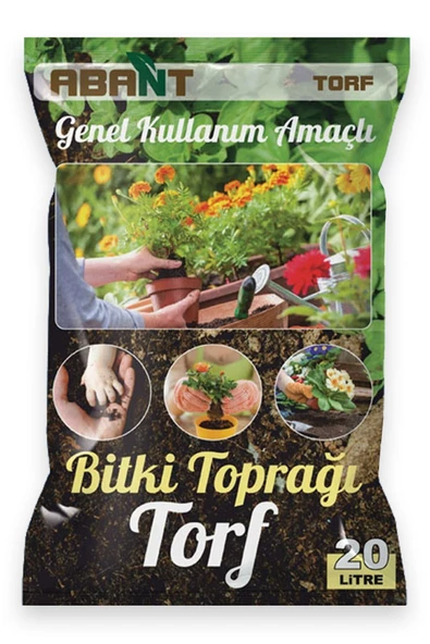 Abant Torf Çiçek Fide Fidan Toprağı 20 lt - 2