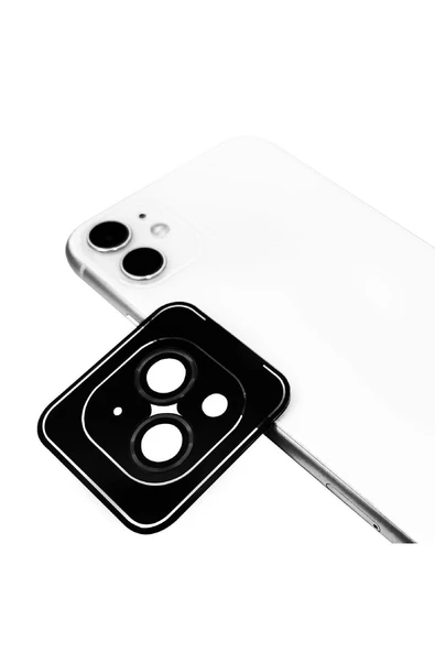 iPhone 11 Uyumlu MIR CL-11 Safir Parmak İzi Bırakmayan Anti-Reflective Kamera Lens Koruyucu-Si