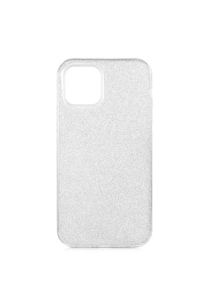 iPhone 12 Mini Uyumlu Zore Shining Silikon-Gri