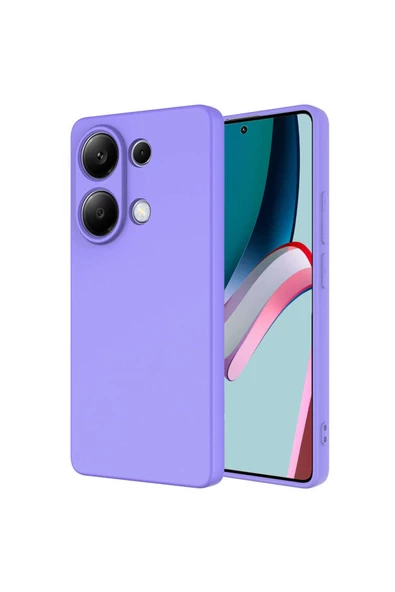 Xiaomi Redmi Note 13 4G Uyumlu c312 Kılıf Zore Mara Lansman Kapak-Lila