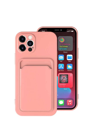 Apple Iphone 12 Pro Max Uyumlu Kılıf Ofix Kapak (pembe)