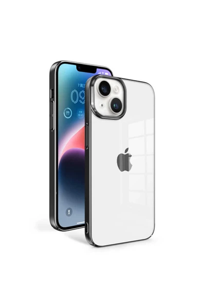 iPhone 14 Plus Uyumlu Zore Sun Kılıf-Siyah