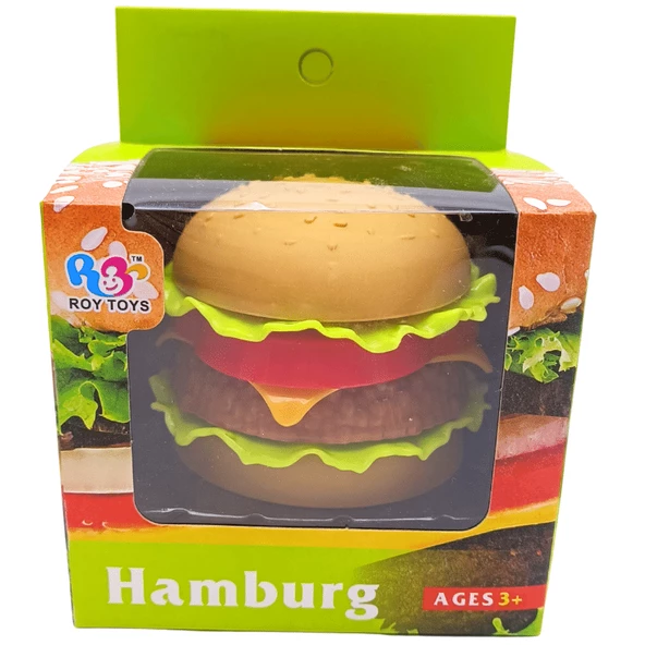 Kutulu Tekli Sök Tak Oyuncak Hamburger - 4