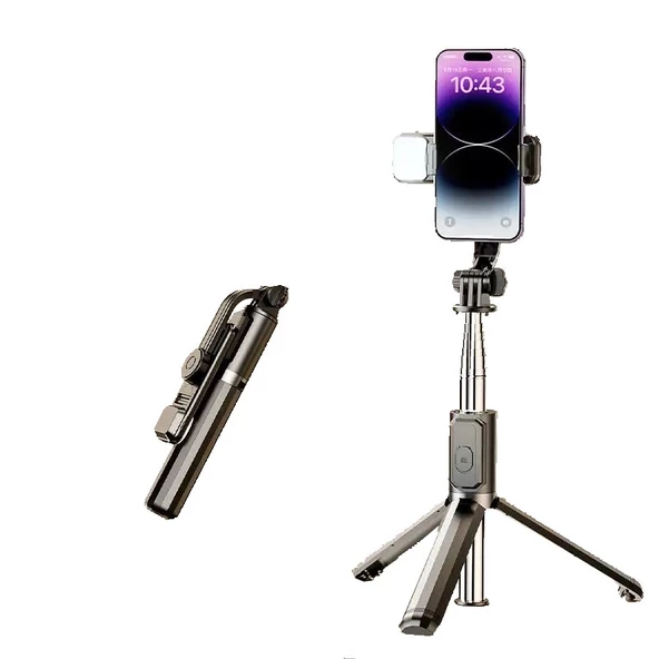 Earldom ZP25 Ayarlanabilir Açılı BT 4.0 Tripodlu Mini Selfie Çubuğu - 5