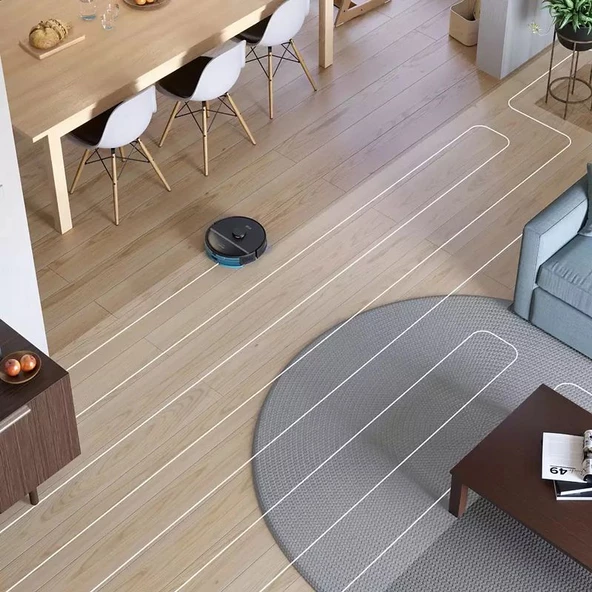 Philips HomeRun 3000 Serisi Aqua XU3000/01 Siyah Akıllı Robot Süpürge - 4