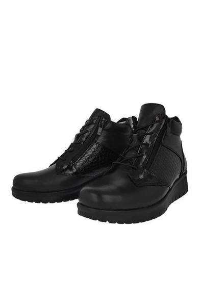 Ellanor 5120-1708 Hakiki Deri Anatomik Kadın Bot - Resim 3