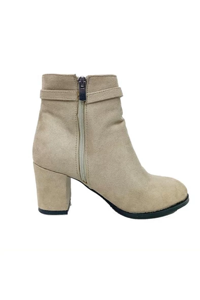 Emay 509 Süet Trend Fashion Kadın Bot - Resim 2