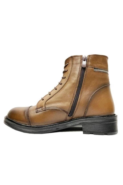 Scavia 544-22 Hakiki Deri Anatomik Kadın Bot - Resim 5