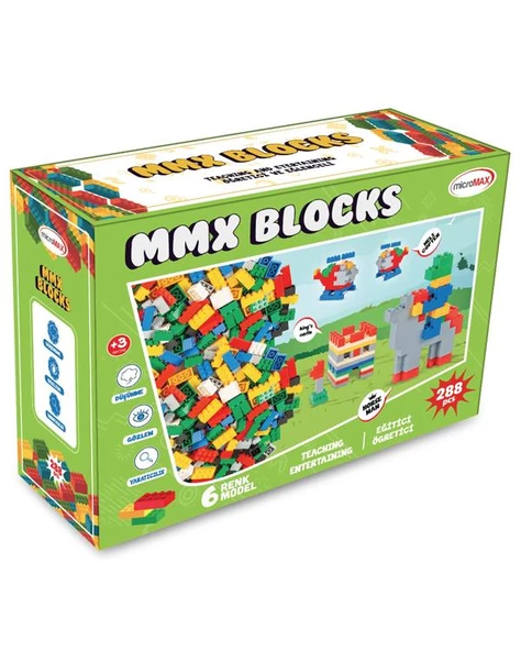 Micromax Mmx 288 Parça Blocks Karton Kutu - 3