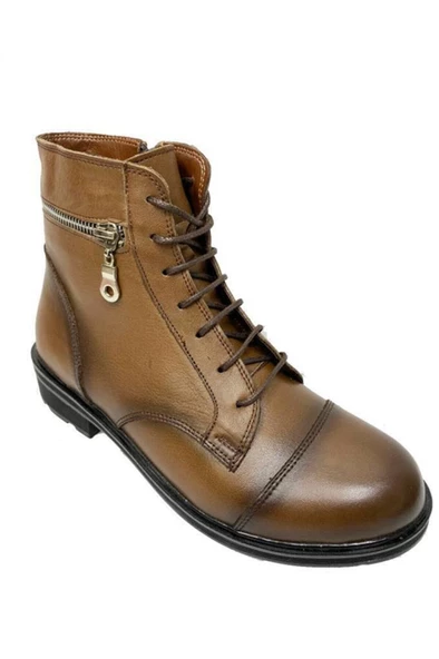 Scavia 544-22 Hakiki Deri Anatomik Kadın Bot - Resim 4