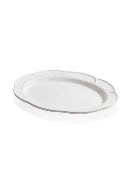 The Mia Grande Servis Tabağı Beyaz 41x31 cm GRD0012 - 2