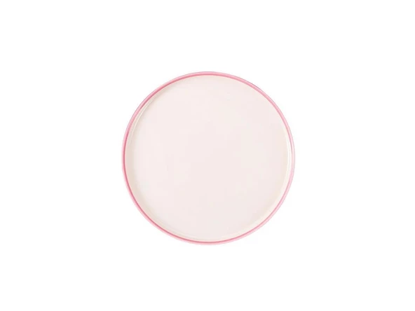 PORLAND RUBY DOĞA PEMBE DÜZ TABAK 21 CM