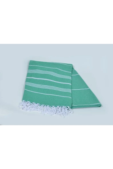 buldanstore Sultan Peştemal (YEŞİL) %100 Pamuk 90*180cm. Banyo Havlusu, Plaj Havlusu - 3