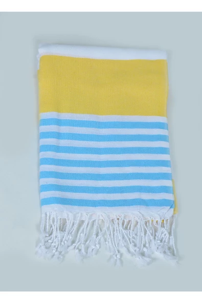 buldanstore Marin Peştemal (SARI) %100 Pamuk 90*180cm. Banyo Havlusu, Plaj Havlusu - 2