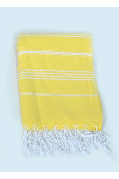 buldanstore Sultan Peştemal (SARI) %100 Pamuk 90*180cm. Banyo Havlusu, Plaj Havlusu - 2
