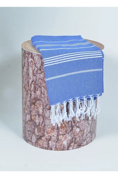 buldanstore Sultan Peştemal (MAVİ) %100 Pamuk 90*180cm. Banyo Havlusu, Plaj Havlusu - 2