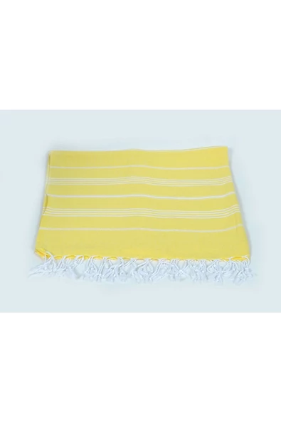 buldanstore Sultan Peştemal (SARI) %100 Pamuk 90*180cm. Banyo Havlusu, Plaj Havlusu - 3