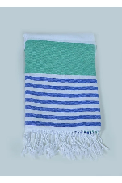 buldanstore Marin Peştemal (YEŞİL) %100 Pamuk 90*180cm. Banyo Havlusu, Plaj Havlusu - 2