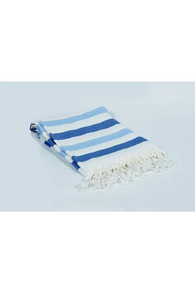 buldanstore Ark Peştemal (MAVİ) %100 Pamuk 90*180cm Banyo Havlusu, Plaj Havlusu - 2