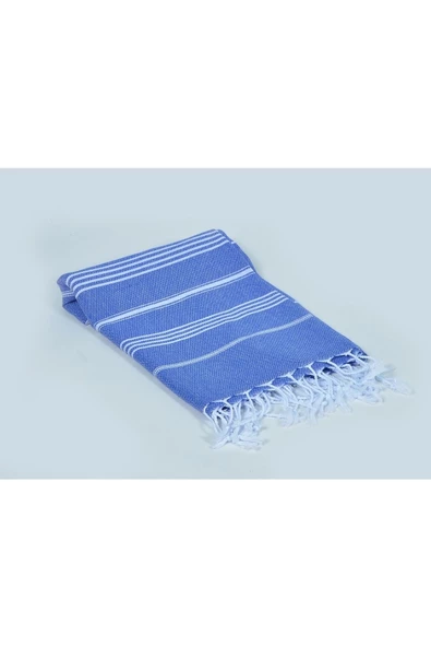 buldanstore Sultan Peştemal (MAVİ) %100 Pamuk 90*180cm. Banyo Havlusu, Plaj Havlusu - 5