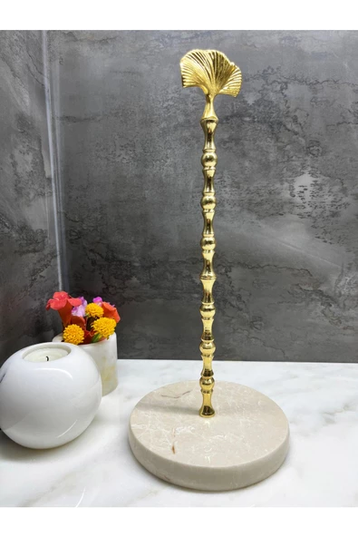 Modestmar Doğal Bejmermer Havluluk Gold Objeli - 2