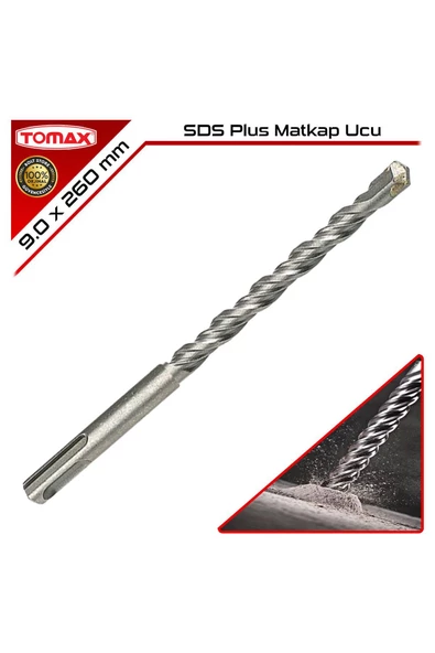 Tomax SDS Plus Matkap Ucu | 9 x 260 mm