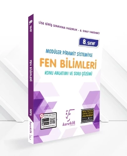 KAREKÖK YAYINLARI 8.SINIF LGS FEN BİLİMLERİ KONU ANLATIM
