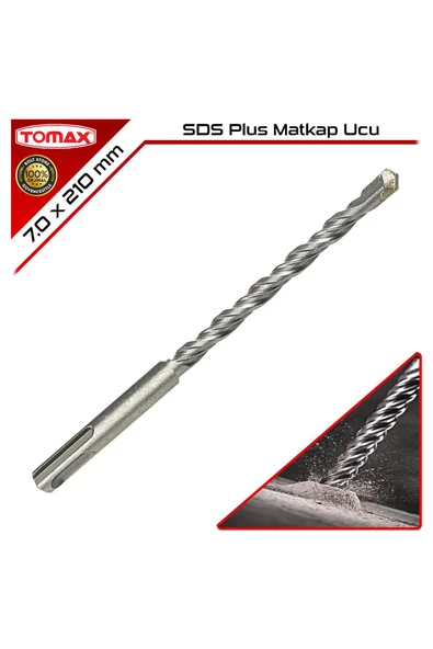 Tomax SDS Plus Matkap Ucu | 7 x 210 mm