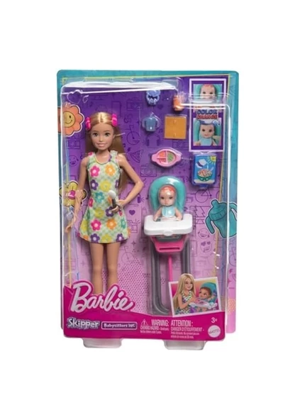 Mattel Barbie Skipper Bebek Bakıcısı Oyun Seti FHY97-HTK35 - 2