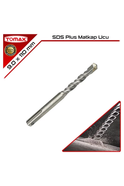 Tomax SDS Plus Matkap Ucu | 9 x 110 mm