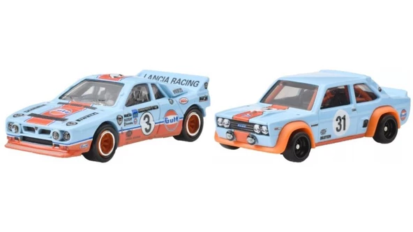 Hot Wheels Premium Car Culture 2 Pack Lancia Rally 037 // Fiat 131 Abarth - 4