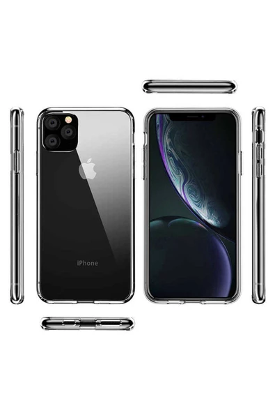 iPhone 12 Pro Max Uyumlu Zore Droga Kılıf-Renksiz