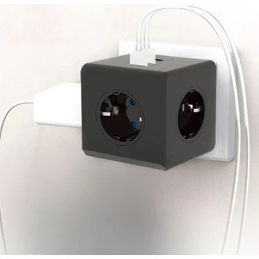 Ars 348764 Termal 3Lü Akım Korumalı Priz 2x Usb 1x Type-C