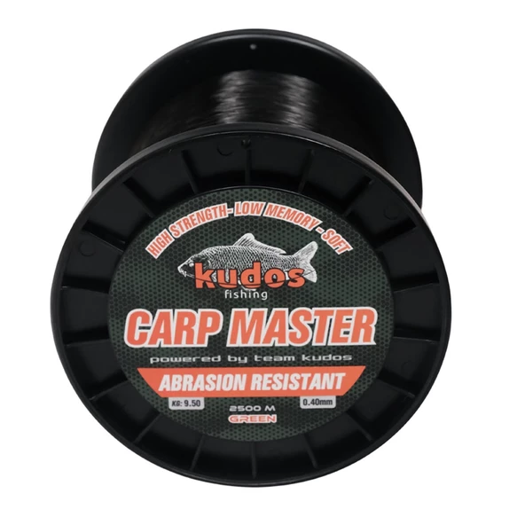 Kudos Carp Master Yeşil 2500m Sazanl Misinası Kalınlık (mm) : 0,35mm - Resim 2
