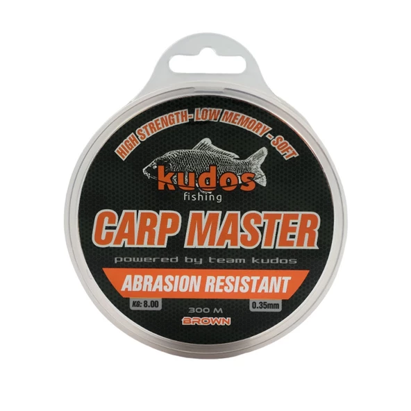 Kudos Carp Master Brown 300m Sazan Misinası Kalınlık (mm) : 0,35mm ürün görseli 1