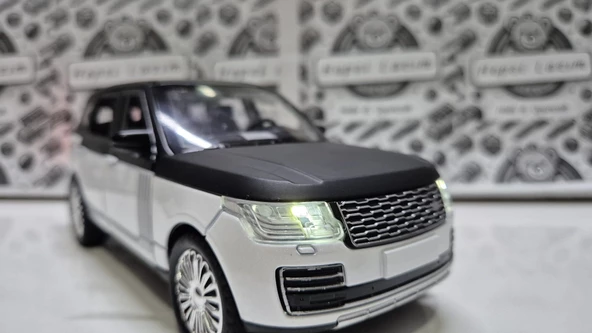 Diecast Model Araç Range Rover Sport Metal Oyuncak Araba 20 cm Jeep - 4