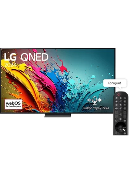 Lg 65Qned86t 65" 165 Ekran Uydu Alıcılı 4K Ultra Hd Smart Led Tv