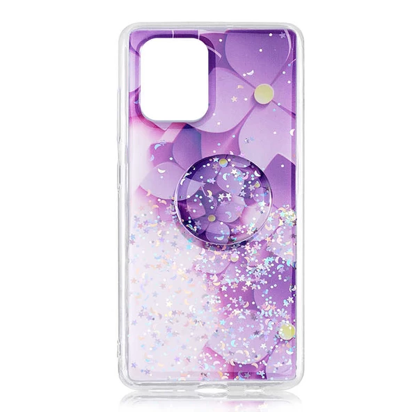 Galaxy A91 (S10 Lite) Kılıf Pop Soketli Vale Silikon Kılıf - Resim 3