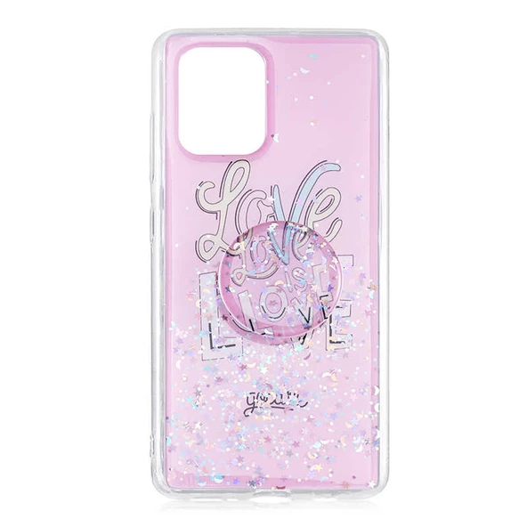 Galaxy A91 (S10 Lite) Kılıf Pop Soketli Vale Silikon Kılıf - Resim 5