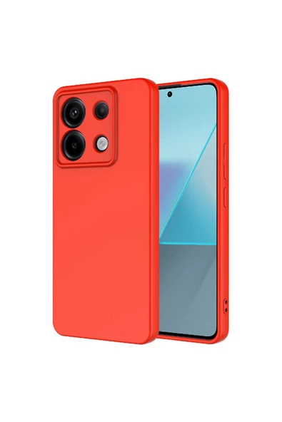 Xiaomi Redmi Note 13 Pro 5G Uyumlu Zore  Mara Lansman Kılıf-Kırmızı